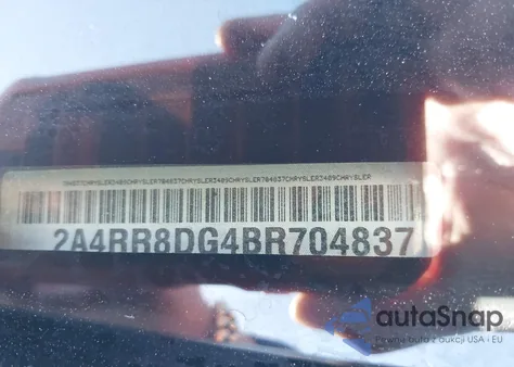 2011 Chrysler Town & Country Touring-L from USA, damaged, VIN 2A4RR8DG4BR704837